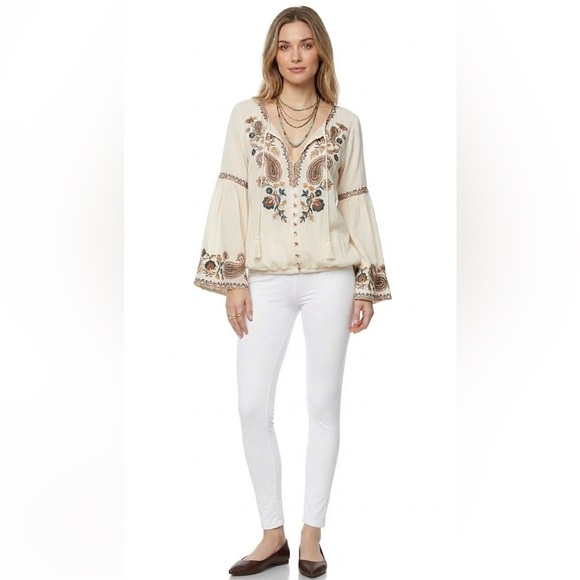 Pants - OS (Fits 0-12) White Leggings One Casual Daywear Pants